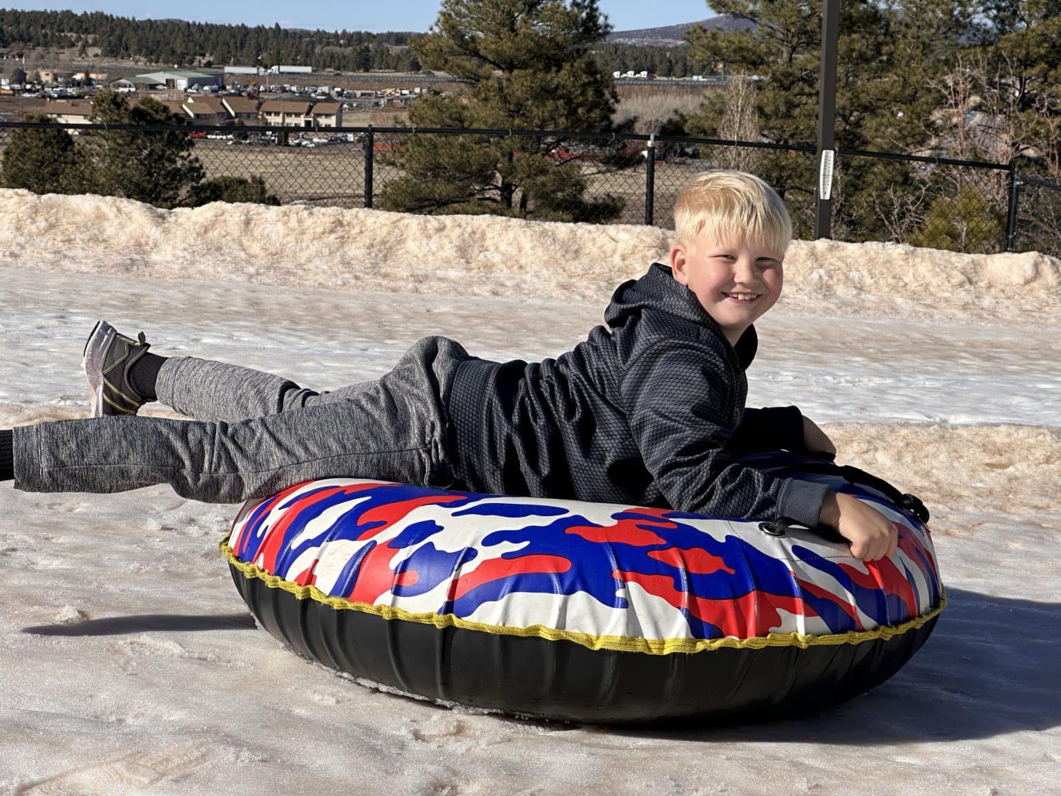 Snow Tubing in Arizona Phoenix With Kids